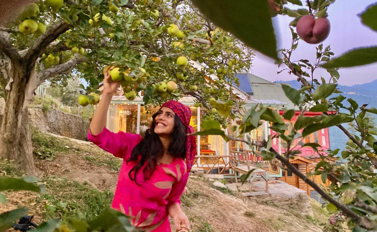 Meena Bagh Ratnari- An Apple Orchard Bungalow Bagi Bagian luar foto